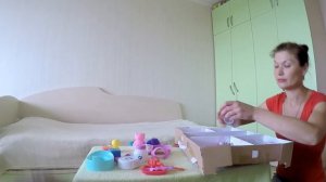 Видео для детей: распаковка пупса беби борн -  набор для малыша. Dolls gaming