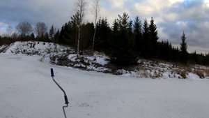 В этом карьере полно рыбы, но не так просто ее найти. Рыбалка со льда на карьерах
