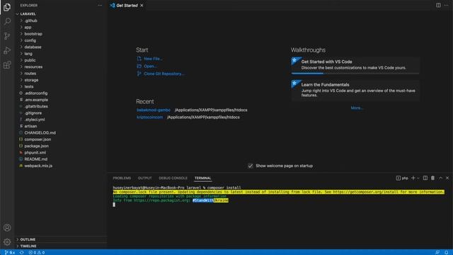 Laravel Projesi Nasıl Oluşturulur? | Github Üzerinden Laravel Projesi Oluşturma смотреть онлайн