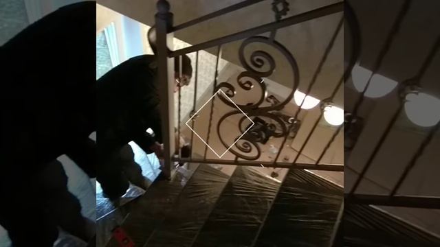 Лестница металлическая на второй этаж от компании Мир Металла76 смотреть онлайн