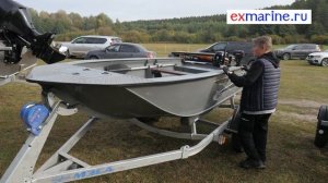 Краткий обзор мотолодки "SWIMMER 370 XL"