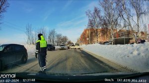 ДТП на Западной в Йошкар-Ола февраль 2024