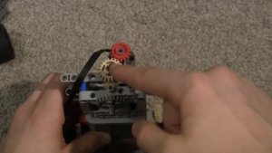 Рулевая система из Лего.