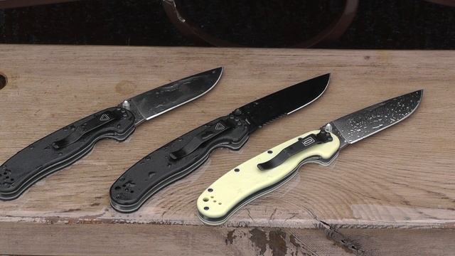 Тест на устойчивость к коррозии ножей Ontario RAT 1 Folder смотреть онлайн