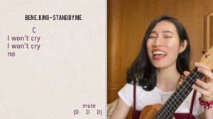 8 SONGS WITH 4 EASY CHORDS (Ukulele Tutorial) by Chairia Tandias