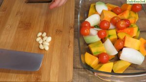 БЫСТРЫЙ ОБЕД ИЛИ УЖИН ТЫКВА ЗАПЕЧЕНАЯ С КУРИЦЕЙ В СЛИВОЧНОМ СОУСЕ PUMPKIN WITH CHICKEN Люда Изи Кук