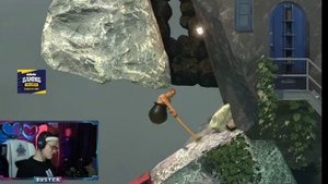 БУСТЕР ИГРАЕТ В Getting Over It With Bennett Foddy