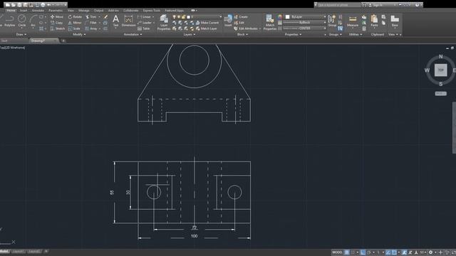 Autodesk AutoCAD 2019 Drawing2 dwg 25 04 2019 1 21 16 CH смотреть онлайн