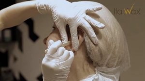 Italwax. Удаление волос в ушах.
