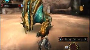 Monster Hunter Portable 3rd S BARIOT & ZINOGRE (YAIBA) FAST KILL