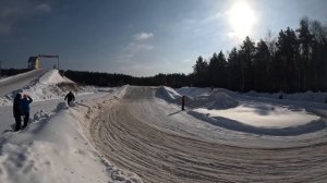 Мотокросс 23.02.2023, Ковровский район, п. Мелехово, 2-ой заезд 50см3