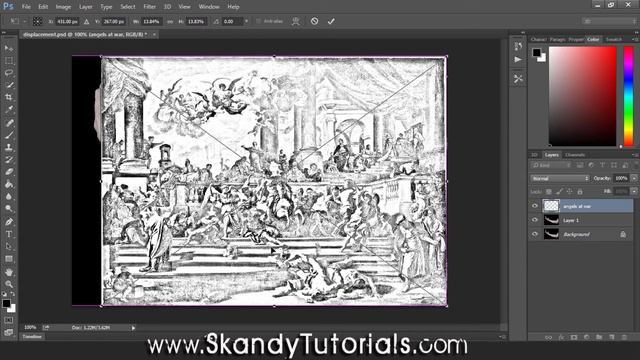 Photoshop Tutorials: Custom Tattoo Sleeve Design смотреть онлайн