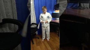 Как завязать пояс тхэквондо