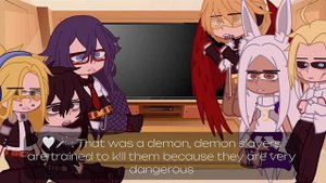 {} Pro Heroes react to The Kamaboko Squad {} Part 1/3 {} Tanjiro & Nezuko Kamado {}