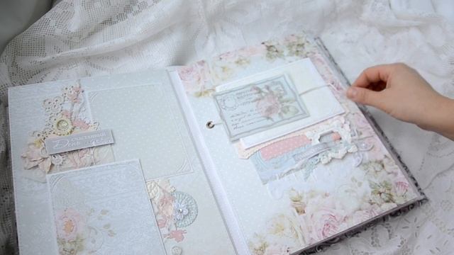 Свадебный фотоальбом "Моменты нежности" Скрапбукинг смотреть онлайн