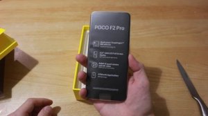 No voice ASMR Unboxing POCO F2 PRO | АСМР для расслабления | Распаковка без слов (без голоса).