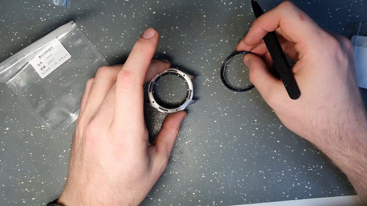 Ремкомплект безеля Samsung Galaxy Watch из алиэкспресс смотреть онлайн