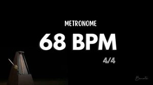 68 BPM 4/4 METRONOME