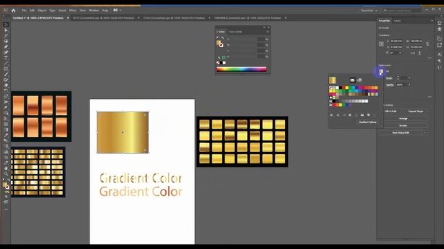 gold gradient illustrator-pack vector collection смотреть онлайн