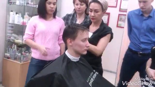 Мужская стрижка от мастера-виртуоза Светланы Вахитовой