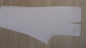 Корректировка выкройки брюк. Плоские ягодицы