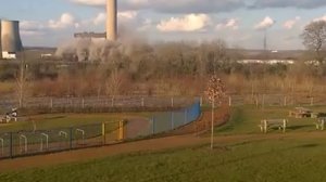 Великобритания. Взрыв на электростанции (23.02.2016 г.)
