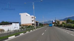 Дорога в аэропорт Батуми, горы Аджарии май 2019/The road to the airport Batumi, Adjara mountains