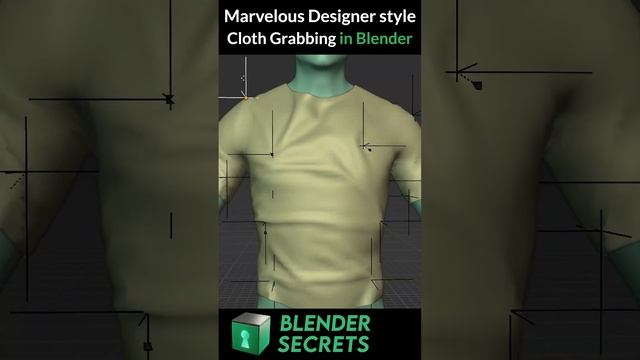 Marvelous Designer-like Cloth Grabbing