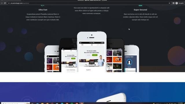 Modern App WordPress Website Design Using Elementor