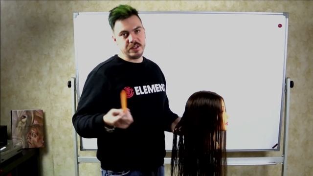 Круглая проекция / Основы стрижек /Каскад