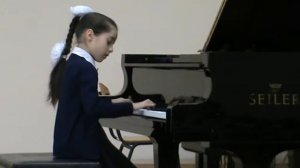 С.Майкапар В кузнице исп. Захритдинова Сабина, 8 лет, г.Владикавказ, ДМШ МК РСО-А