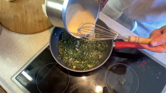 Замороженный ШПИНАТ с яйцами. Завтрак для диабетиков. Утро. Завтрак. #готовимдома #завтракрецепт