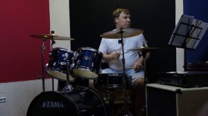 Барабаны, My Chemical Romance - Mama (58 месяцев занятий барабанами)