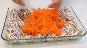 САЛАТ "ШУБА"- Вкуснее чем классическая селедка под шубой