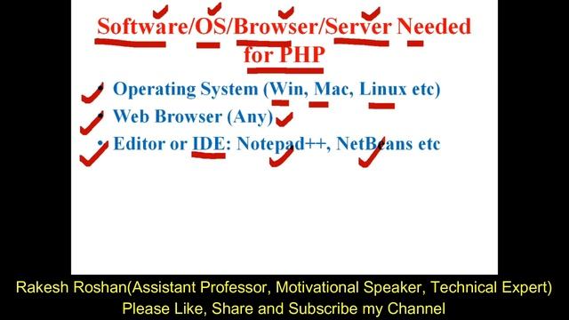 PHP development Environment | Software/Server needed to develop website in PHP