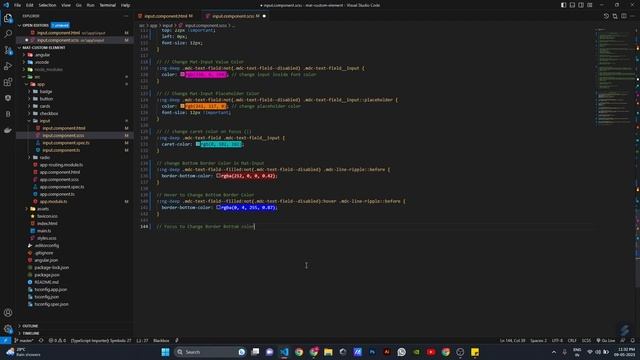 9) Mat-Form-Field (fill) Customize in Angular 15
