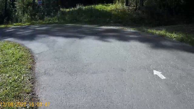 Лыжероллерная трасса Перекоп. Полный круг на лыжероллерах. Август 2022.