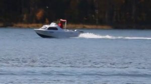 Москва-2 и Хонда 90, выход на глиссер