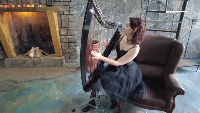 Арфа - Мария Кулакова (электроарфа видео) | Electric harp