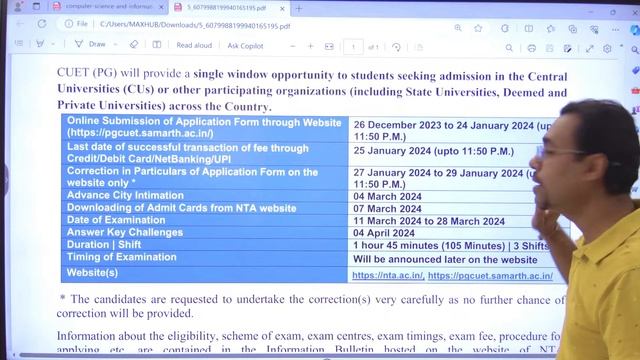CUET 2024 New Syllabus  | CUET Exam Date | CUET Exam Pattern | Lakshya MCA #cuet2024