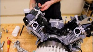 19 Honda GX 630 Heat Shield and Manifold Installation