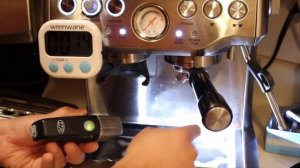 "Clean" Blinking Light - Breville Barista Express