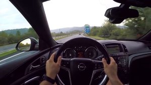 2013 | Opel Insignia OPC 2.8 V6 Turbo POV Test + Acceleration 0 - 200 km/h