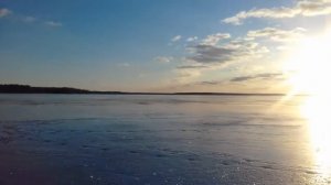 Зимняя рыбалка на Вилейском водохранилище. часть 1.