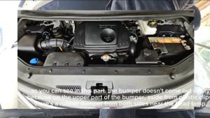 2018 Hyundai Grand Starex (Bumper) removal procedures.