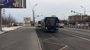 Автобусы НефАЗ-5299-40-52 №191136, маршрут №400Т и ЛиАЗ-5250 №Е 214 СК 750, маршрут №575