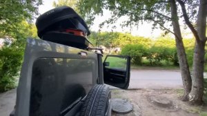 Расход топлива на новом SUZUKI JIMNY при полной загрузке с AIRBOX  на крыше.