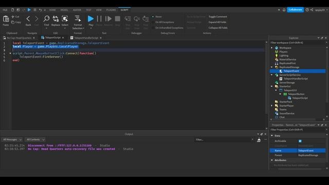 How to make a Teleport Button in Roblox! (Roblox Studio 2022 Scripting Tutorial) смотреть онлайн