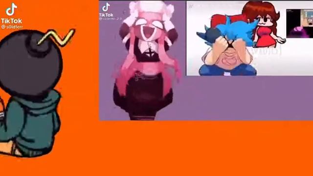 персонажи из игры фрадей Найт Фанкин танцуют под музыку из игрушечного телефона смотреть онлайн