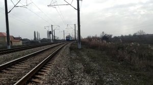 ЭП1П-051 с пассажирским поездом Дербент Москва